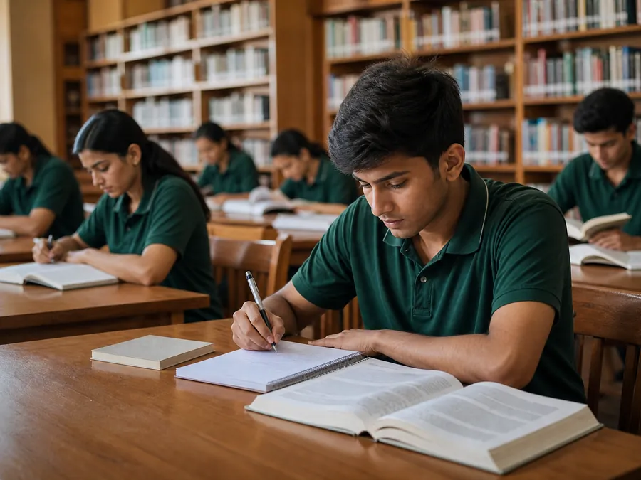Library at Edvia College