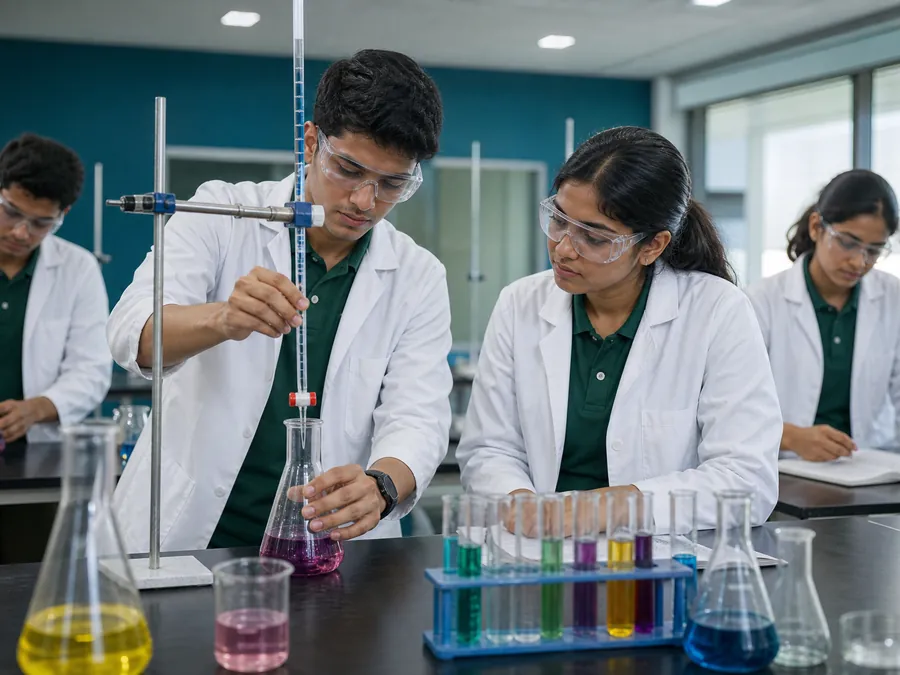 Science Lab at Edvia College
